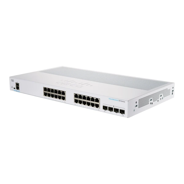 Cisco CBS350-24T-4X-UK Business 350 24-Port Gigabit Switch, 4x10G Uplinks
