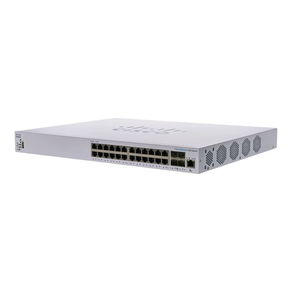 Cisco CBS350-24XT-NA Business 350 20-Port 10 Gigabit Switch, 4x10G Combo Uplinks