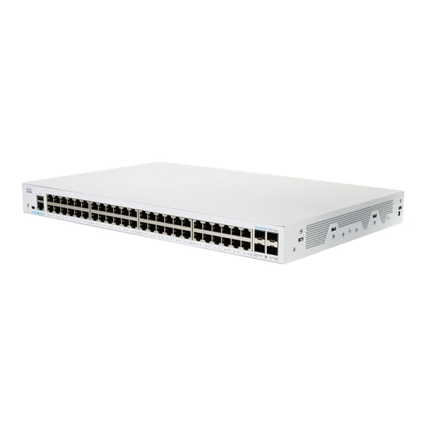 Cisco CBS350-48T-4G-NA Business 350 48-Port Gigabit Switch, 4x1G Uplinks