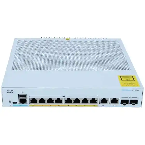 CBS350-8P-2G | 8 x 10/100/1000 (PoE+) + 2 x combo SFP - L3 - Managed