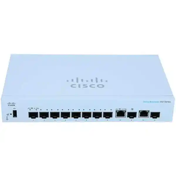 CBS350-8S-E-2G | Business 350 Series CBS350-8S-E-2G - Switch - L3 - Managed - 8 x Gigabit SFP + 2 x combo Gigabit Ethernet/Gigabit SFP - rack-mountable
