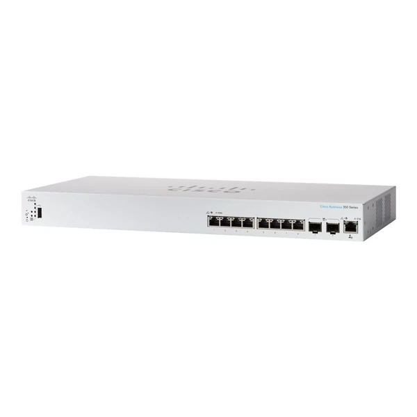cbs350-8xt-uk cisco cbs350-8xt-uk business 350 6-port 10 gigabit switch, 2x10g combo uplinks