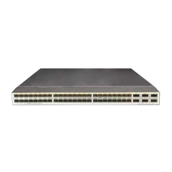 Huawei CE6850U-48S6Q-HI Switch(48-Port 10GE SFP+,support 2/4/8G FC,6-Port 40GE QSFP+,2*FAN Box,Port-side Intake,Without Power Module)