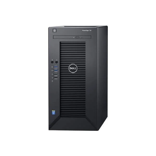 DELL POWEREDGE T30 XEON E3-1225 V5 8GB 1TB SATA TOWER SERVER | Fixed Configuration: Intel® Xeon® processor E3-1225 v5, 8GB memory, 1TB hard drive, SATA and a 1 year warranty