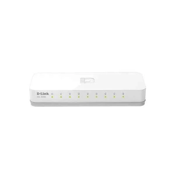 DES-1008A | D-Link Ports: 8 100M electrical ports, backplane bandwidth: 1.6G, packet forwarding rate: 1.2M, size: 142x79x24mm (5.6 inches, plastic case), power supply: DC 5V/0.55A external power supply, non-network management switch DES-1008A | D-Link Ports: 8 100M electrical ports, backplane bandwidth: 1.6G, packet forwarding rate: 1.2M, size: 142x79x24mm (5.6 inches, plastic case), power supply: DC 5V/0.55A external power supply, non-network management switch