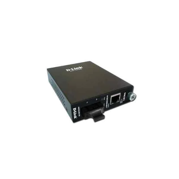 DGE-871 | D-Link 1 port 10/100/1000Base-T to 1000Base-SX Gigabit Ethernet photoelectric converter, multi-mode, SC interface, maximum transmission 550m, wavelength 850nm, can be used alone or with DMC-1100