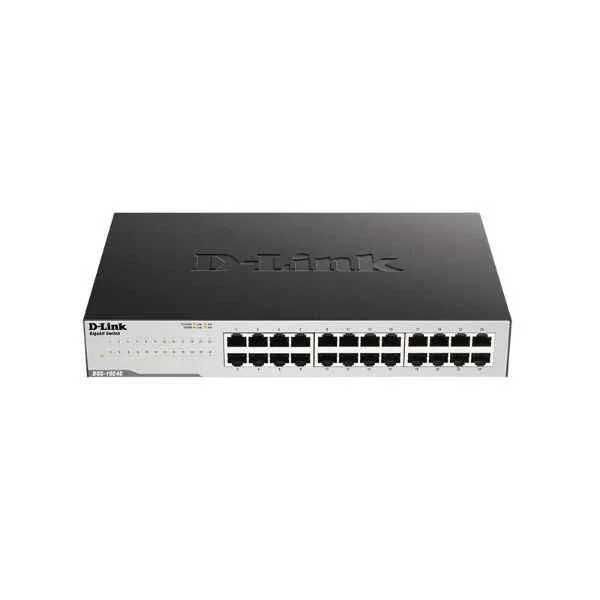 DGS-1024C | D-Link Ports: 24 Gigabit electrical ports, backplane bandwidth 48G, packet forwarding rate: 35.7M, size: 440x200x44mm (iron case), power supply: AC 100-240V built-in power supply, standard rack type, non-network management switch