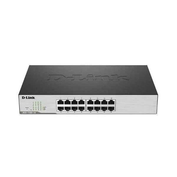 DGS-1100-16 | D-Link 16 Gigabit electrical ports, switching capacity: 68G, packet forwarding rate: 24M, Smart switch, desktop type can be installed on the rack, support Web management DGS-1100-16 | D-Link 16 Gigabit electrical ports, switching capacity: 68G, packet forwarding rate: 24M, Smart switch, desktop type can be installed on the rack, support Web management