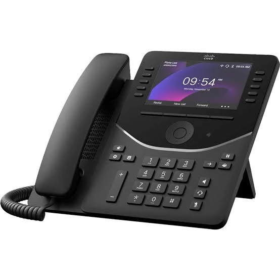 DP-9861-K9 | Cisco Desk Phone 9861 IP Phone, 10 Line Keys, 5-inch Color LCD, Wi-Fi, Bluetooth, Gigabit Ethernet DP-9861-K9 | Cisco Desk Phone 9861 IP Phone, 10 Line Keys, 5-inch Color LCD, Wi-Fi, Bluetooth, Gigabit Ethernet