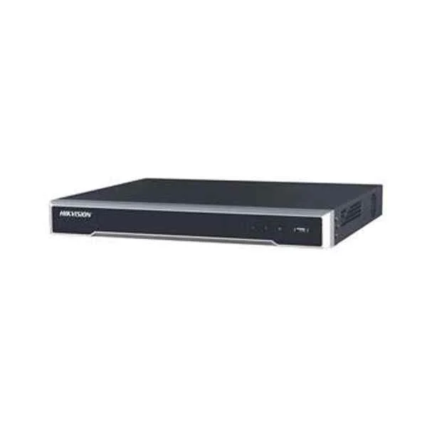 DS-7616NI-K2 | 160/160 Mbps In/Out Bandwidth, 1080p@30fps/ 4-ch 4MP@30fps/ 2-ch 4K@25fps Max Resolution, Video output: VGA & HDMI +  Audio I/O: 1 In/ 1 Out  + Alarm I/O: 4 In/ 1 Out