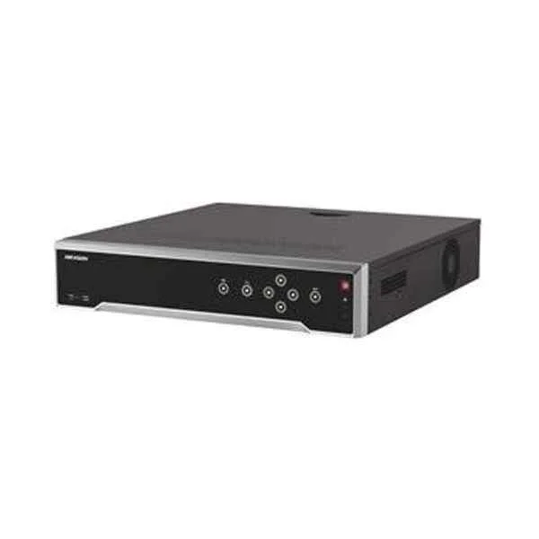 DS-7732NI-K4 | 256/160 Mbps In/Out Bandwidth, 1080p@30fps/ 4-ch 4MP@30fps/ 2-ch 4K@25fps Max Resolution, Video output: VGA & HDMI +  Audio I/O: 1 In/ 1 Out + Alarm I/O: 16 In/4 Out, 4 x 10TB SATA