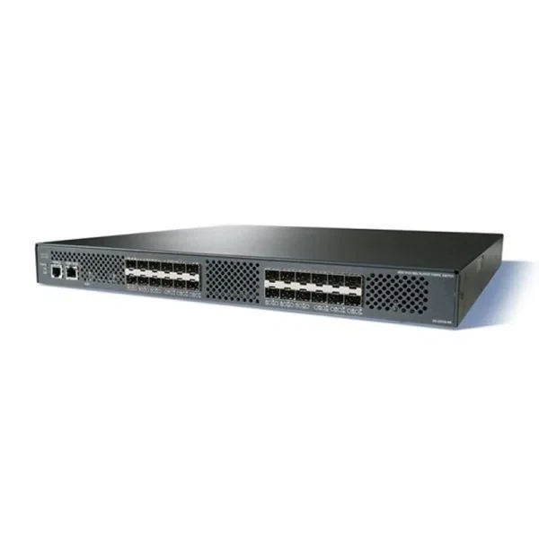 ds-c9124-k9 cisco ds-c9124-k9 mds 9124 24-port 4g fibre channel switch, 8 active ports