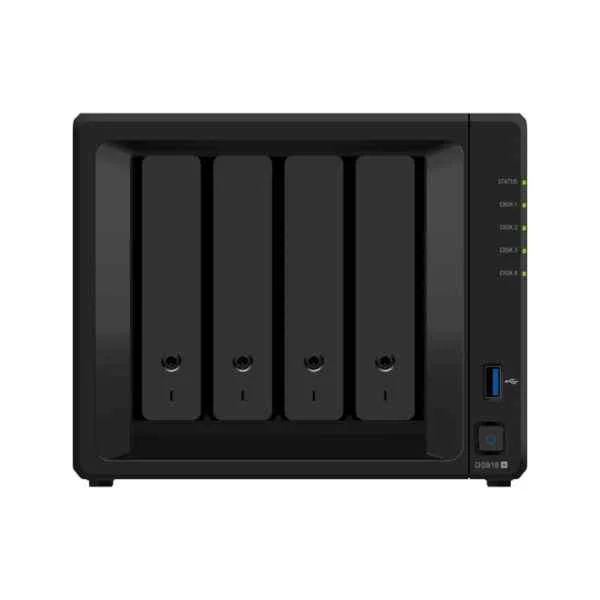 DiskStation DS918+ - NAS - Desktop - Intel® Celeron® - J3455 - Black