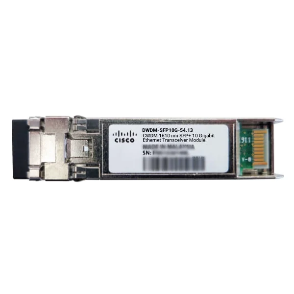 DWDM-SFP10G-54.13 | 10GBASE-DWDM 1554.13 nm SFP10G (100-GHz ITU grid)