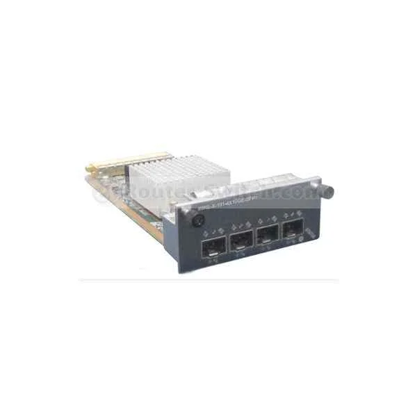 E8KE-X-101-4X10GE-SFP+ | 4-Port 10GBase LAN-SFP+ Flexible Card(P100,1/4wide,Occupy one sub-slots)