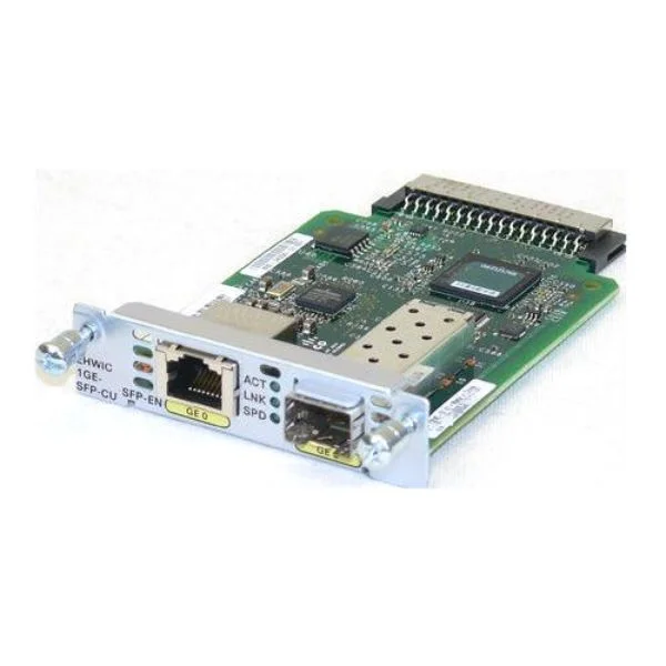 EHWIC-1GE-SFP-CU | Cisco 1900 2900 3900 Router EHWIC WAN Card EHWIC-1GE-SFP-CU