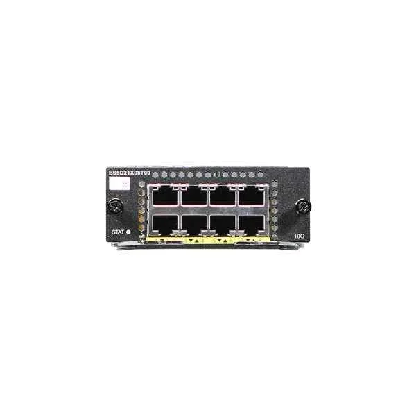 ES5D21X08T00 | 8-port 10 GE BASE-T interface card ES5D21X08T00 | 8-port 10 GE BASE-T interface card