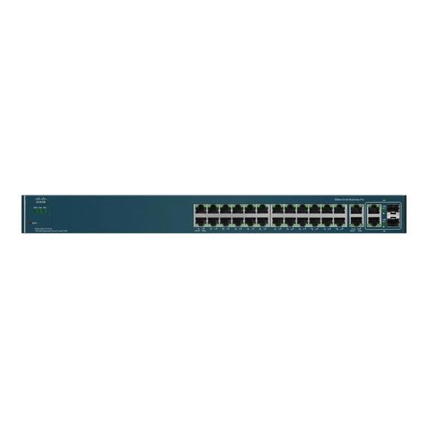 Cisco ESW-520-24P-K9 ESW 500 24-Port Fast Ethernet PoE Switch, 4x1G Uplinks