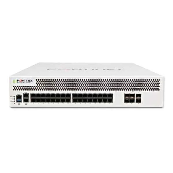 fg-2000e fortinet fg-2000e, 6x 10 ge sfp+ slots, 34x ge rj45 ports (including 32x ports, 2x management/ha ports), spu np6 and cp9 hardware accelerated, 480 gb ssd onboard storage.