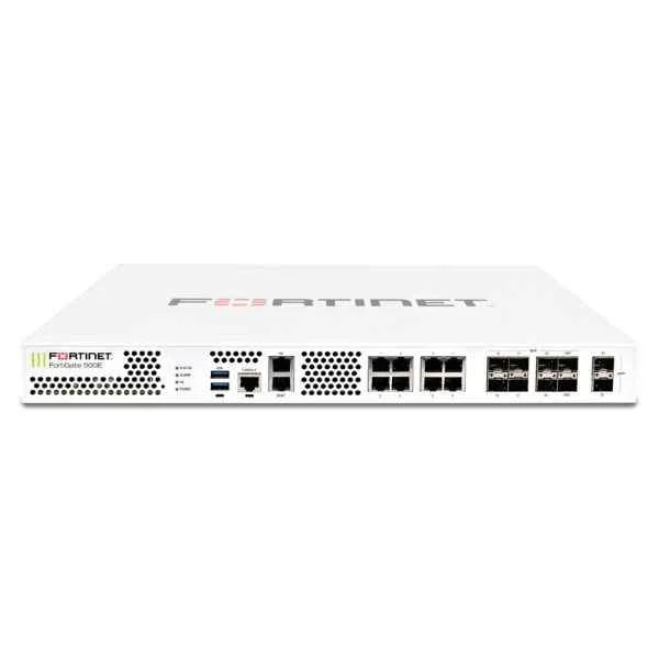 FortiGate-501E Hardware plus FortiCare and FortiGuard Unified (UTM) Protection