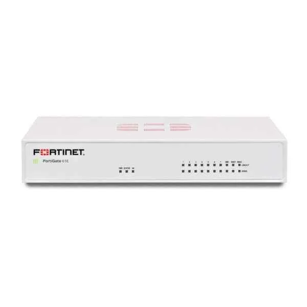 FortiGate-61E, Hardware plus ASE FortiCare and FortiGuard 360 Protection