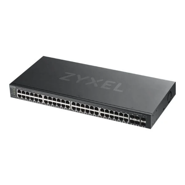 GS1920-48V2-GB0101F | GS1920-48v2, 50 Port Smart Managed Switch 44x Gigabit Copper and 4x Gigabit dual pers., hybrid mode, standalone or NebulaFlex Cloud GS1920-48V2-GB0101F | GS1920-48v2, 50 Port Smart Managed Switch 44x Gigabit Copper and 4x Gigabit dual pers., hybrid mode, standalone or NebulaFlex Cloud