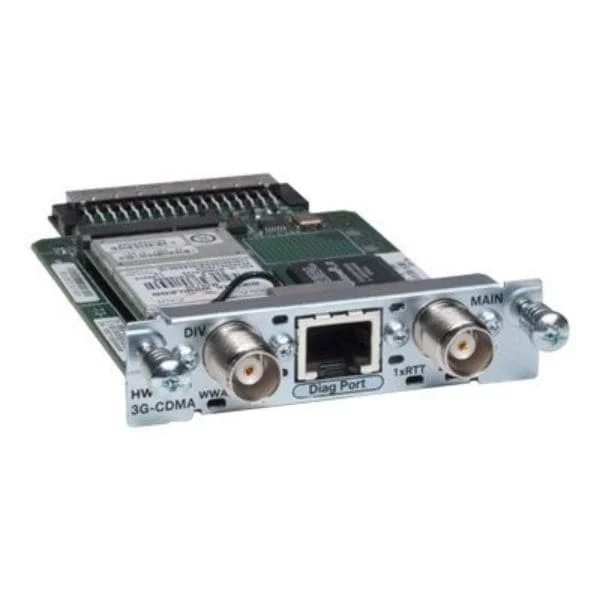 hwic-3g-cdma-s 3g wwan hwic-evdo rev a/rel 0/1xrtt-800/1900mhz cisco router high-speed wan interface card