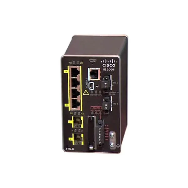 IE2000 with 4 FE Copper ports & 2 GE Copper ports (Lan Lite)