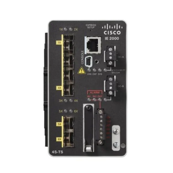 INDUSTRIAL ETHERNET 2000 4PORT FE PLUS 2PORT SFP UPLINK LITE SW