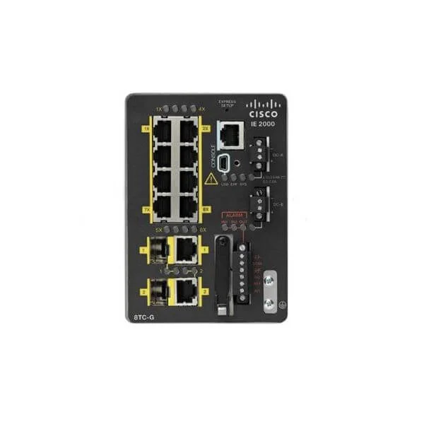IE-2000-8TC-G-B | INDUSTRIAL ETHERNET 2000 8PORT FE AND 2PORT GBE SFP LAN BASE