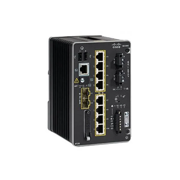 Catalyst IE3300 with 8 GE Copper and 2 GE SFP, Modular, NA