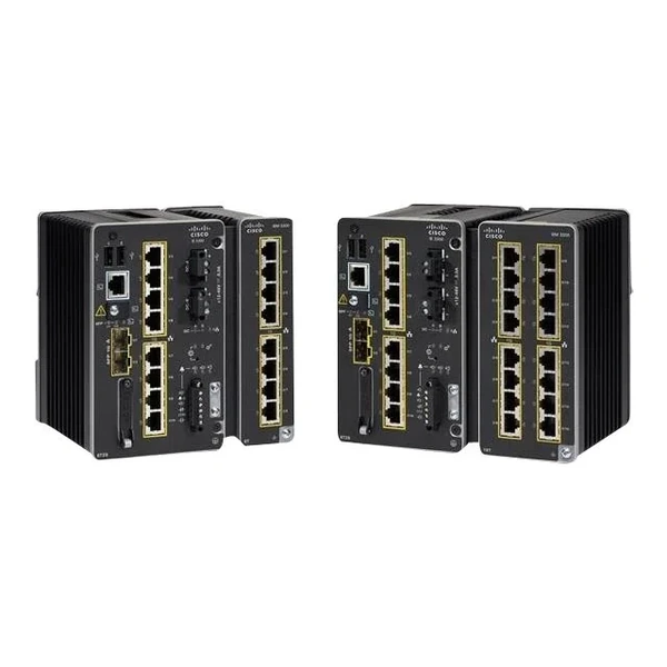 Cisco IE-3300-8T2X-E Catalyst IE3300 Rugged 8-Port Gigabit DIN Rail Switch, 2x10G Uplinks, Network Essentials