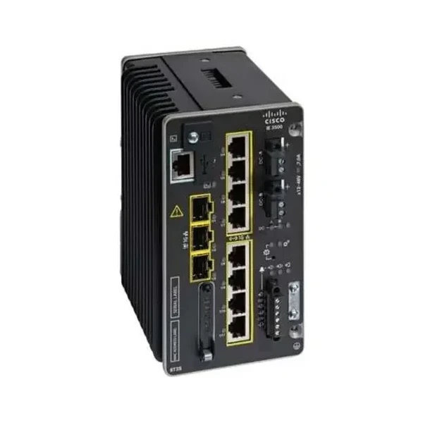 Cisco IE-3505-8P3S-A IE3500 Rugged 8-Port Gigabit PoE+ DIN Rail Switch, 3x1G Uplinks, Network Advantage