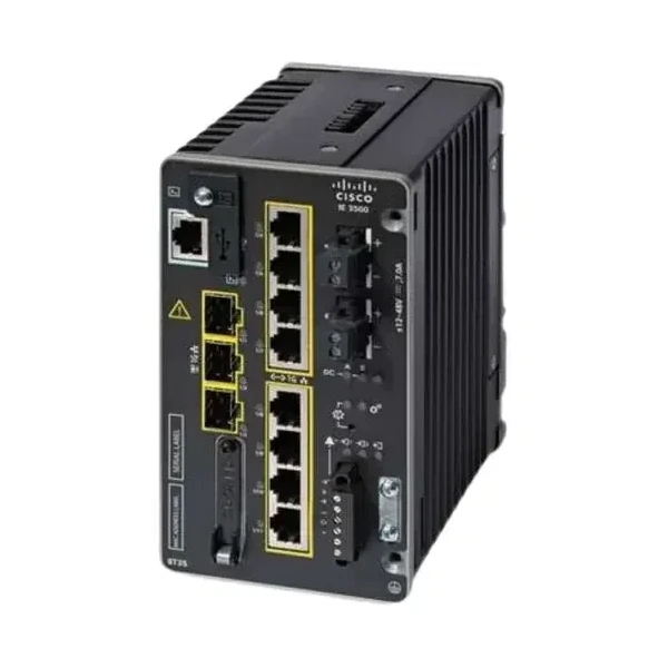 ie-3505-8p3s-e cisco ie-3505-8p3s-e ie3500 rugged 8-port gigabit poe+ din rail switch, 3x1g uplinks, network essentials