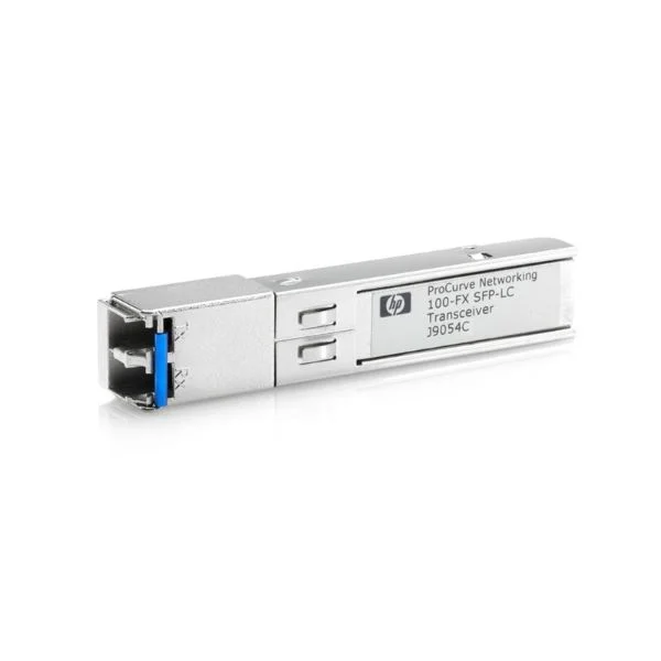 j9054c hp x111 100m sfp lc fx transceiver