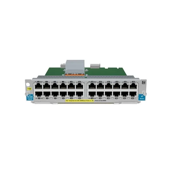 Aruba 24-port Gig-T PoE+ v2 zl Module
