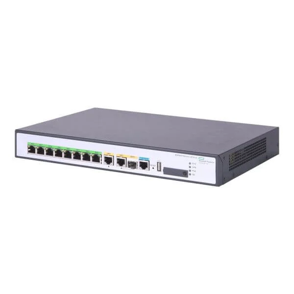 JH301A | HPE FlexNetwork MSR958 1GbE and Combo 2GbE WAN 8GbE LAN PoE Router