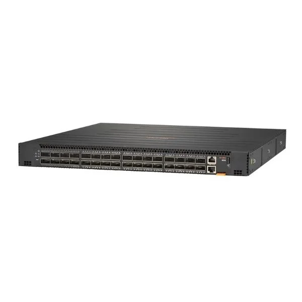 Aruba 8325-32C 32-port 100G QSFP+/QSFP28 Front-to-Back 6 Fans and 2 Power Supply Bundle