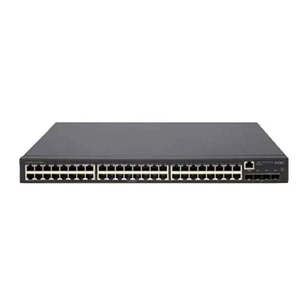 ls-5130-52s-pwr-ei h3c s5130s-52s-pwr-ei l2 ethernet switch with 48*10/100/1000base-t poe+ ports(ac 370w, dc 740w) and 4*1g/10g base-x sfp plus port, (ac),03 years support/warranty