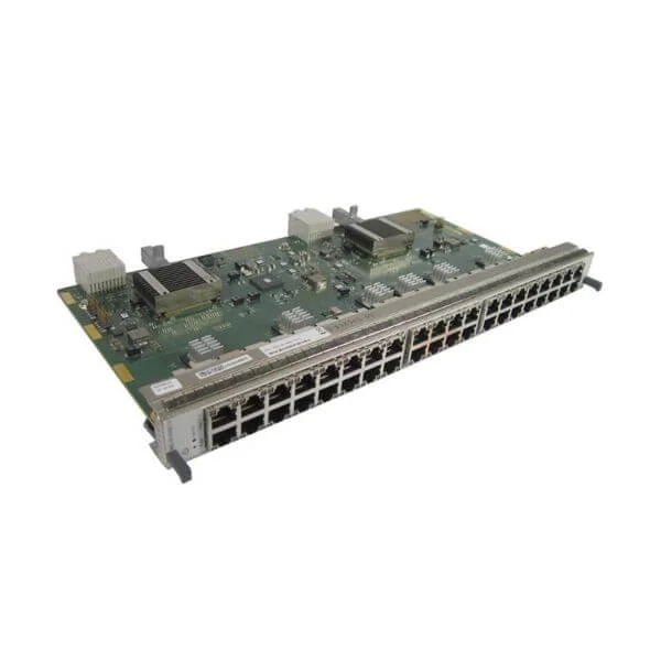 MIC-3D-40GE-TX | 40x10/100/1000 RJ-45 full height MIC (fixed optics)