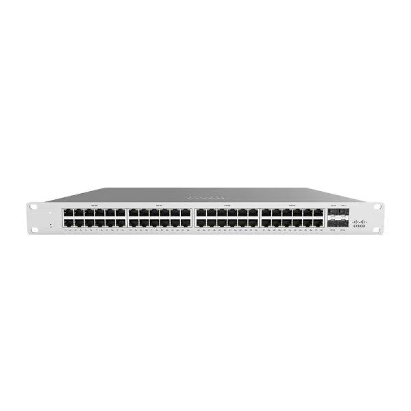 Cisco MS120-48FP-HW Meraki MS120 48-Port Gigabit PoE+ Switch, 4x1G Uplinks