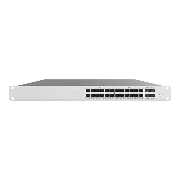 Cisco MS125-24-HW Meraki MS125 24-Port Gigabit Switch, 4x10G Uplinks