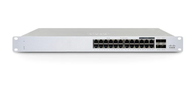 MS130-24X-HW | Cisco Meraki MS130 Cloud-Managed Switch, 18x 1G RJ-45, 6x 2.5G RJ-45, 4x 10G SFP+ Uplinks MS130-24X-HW | Cisco Meraki MS130 Cloud-Managed Switch, 18x 1G RJ-45, 6x 2.5G RJ-45, 4x 10G SFP+ Uplinks
