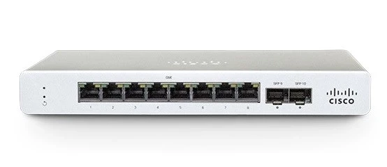 MS130-8P-HW | Cisco Meraki MS130 Cloud-Managed PoE+ Switch, 8x Gigabit RJ-45, 2x 1G SFP Uplinks, 120W MS130-8P-HW | Cisco Meraki MS130 Cloud-Managed PoE+ Switch, 8x Gigabit RJ-45, 2x 1G SFP Uplinks, 120W