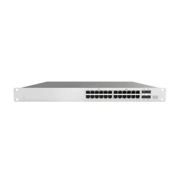 ms150-24p-4g cisco ms150-24p-4g meraki ms150 24-port gigabit poe+ switch, 4x1g uplinks, meraki enterprise