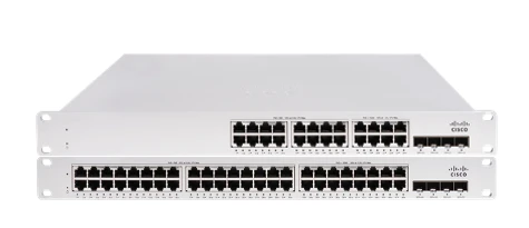 MS150-24P-4X-HW | Cisco Meraki MS150 Stackable Cloud-Managed PoE+ Switch, 24x 1G RJ-45, 4x 10G SFP+, 370W MS150-24P-4X-HW | Cisco Meraki MS150 Stackable Cloud-Managed PoE+ Switch, 24x 1G RJ-45, 4x 10G SFP+, 370W