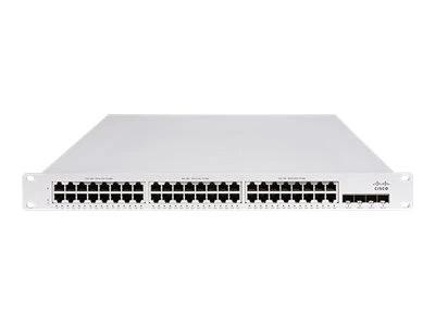 MS150-48LP-4X-HW | Cisco Meraki MS150 Cloud Managed PoE+ Switch, 48x 1G RJ-45, 4x 10G SFP+ Uplinks, 370W MS150-48LP-4X-HW | Cisco Meraki MS150 Cloud Managed PoE+ Switch, 48x 1G RJ-45, 4x 10G SFP+ Uplinks, 370W