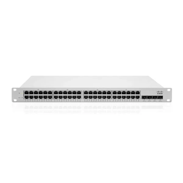Cisco MS220-48FP-HW MS220 48-Port Gigabit PoE+ Switch, 4x1G Uplinks