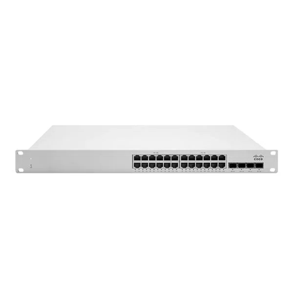 Cisco MS225-24P-HW MS225 24-Port Gigabit PoE+ Switch, 4x10G Uplinks, Enterprise License