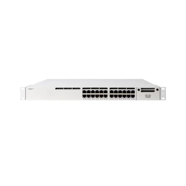 Cisco MS390-24P-HW MS390 24-Port Gigabit PoE+ Switch, Modular 10G/40G Uplinks